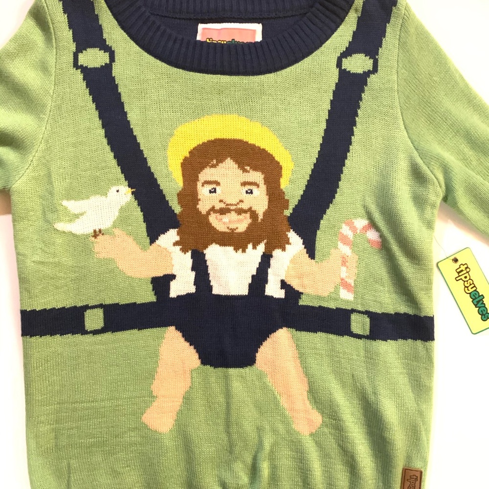 Sweet Baby Jesus Ugly Christmas Sweater
